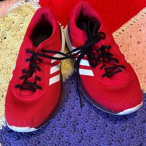 adidas Red Athletic Shoes